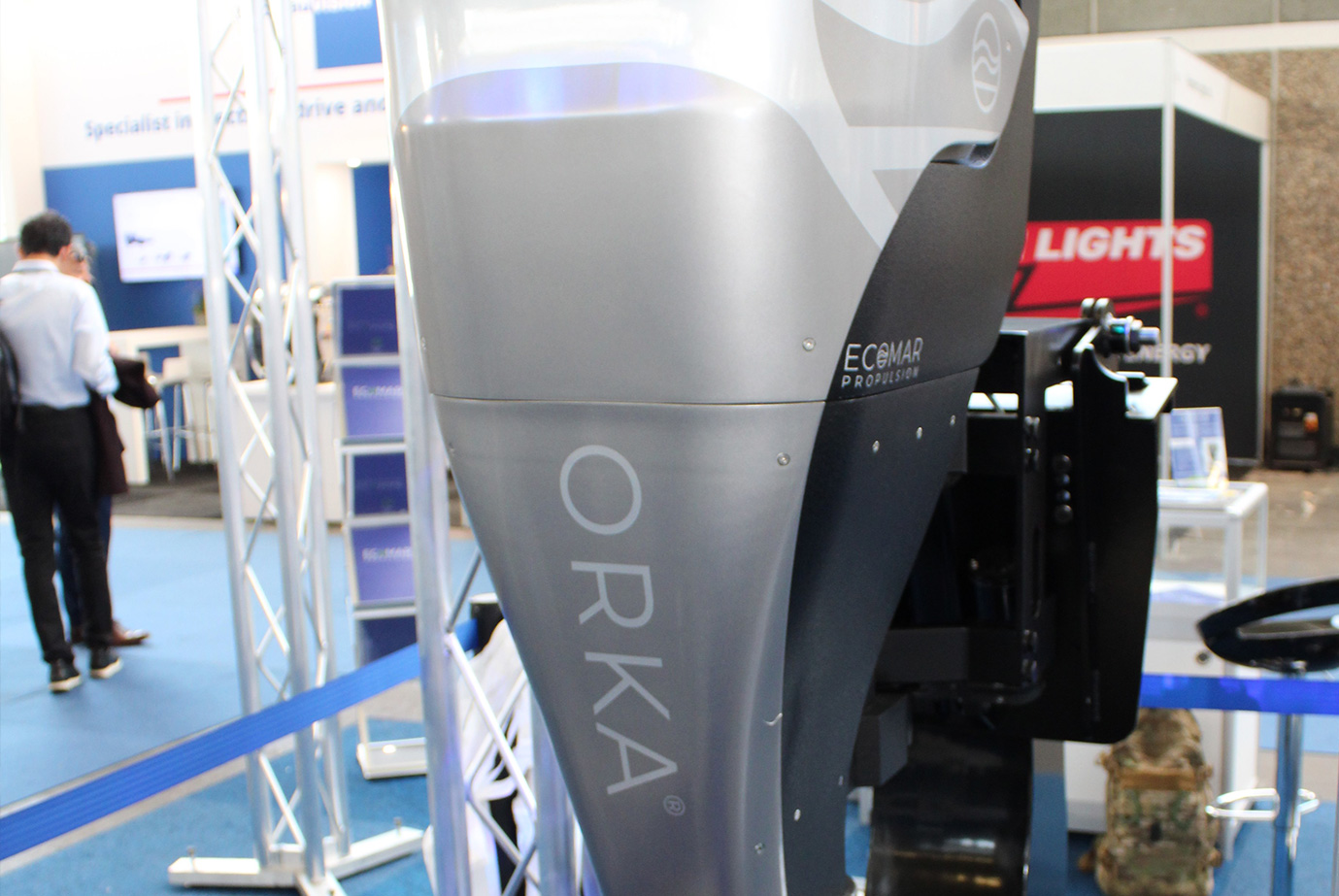 Ecomar Propulsion reveal zero emission ORKA outboard