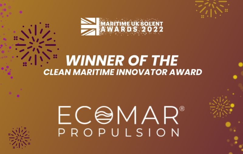Ecomar Propulsion Receives Clean Maritime Innovator Award